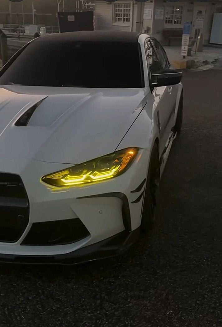 BMW G80 M3/ G82 M4 Yellow DRL Kit